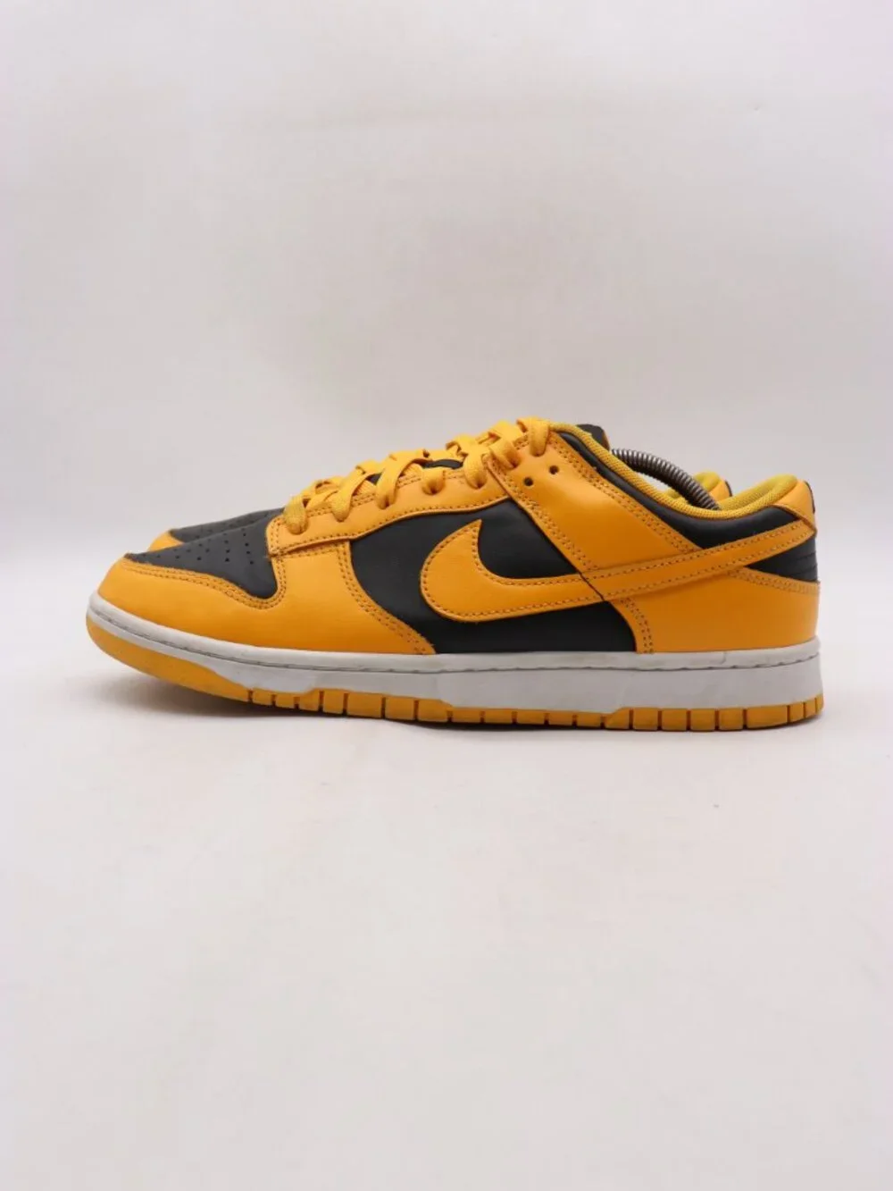 Nike Dunk Men's 11.5 Low Championship Goldenrod Yellow Black Sneakers DD1391-004